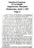 Catherine Alter Obituary 1857 Catherine Alter Obituary 1857