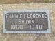 Fannie Florence Curyea