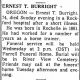 Ernest Theodore Burright, Sr